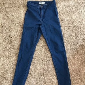 Topshop moto joni skinny jean size 28